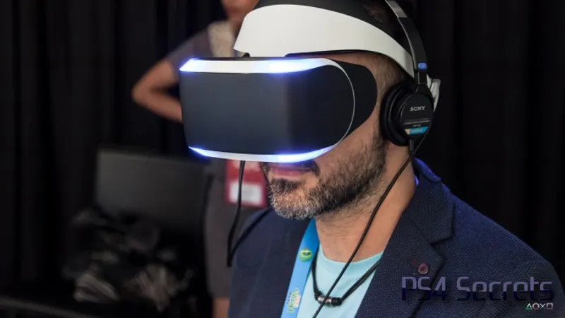 La PS4 et le Playstation vr