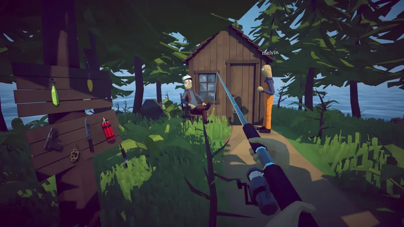 Visuel officiel de How to Fish utilise comme contexte de gameplay pour la section 2 de l'article
