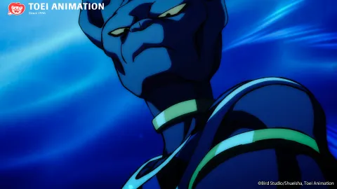 Visuel promotionnel de Dragon Ball Super : Beerus accompagnant l’annonce des génériques sans crédits