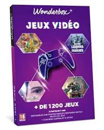 Une Wonderbox pour votre gamer préféré: Un cadeau sans faute!