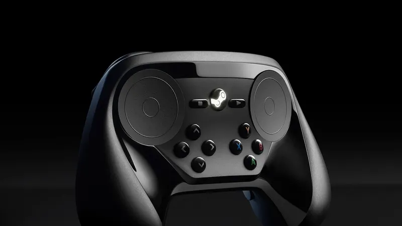 Valve modifie sa Steam controller