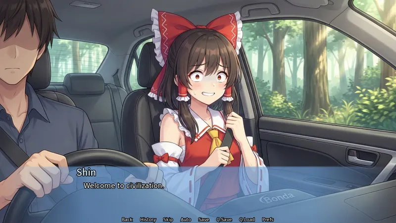 Second official high-resolution Steam screenshot of Touhou: Beyond Gensokyo