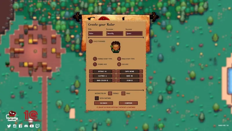 Lords & Villeins - création