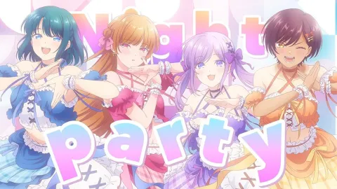 Childhood Friends anime : les quatre héroïnes sur le visuel du mini-album