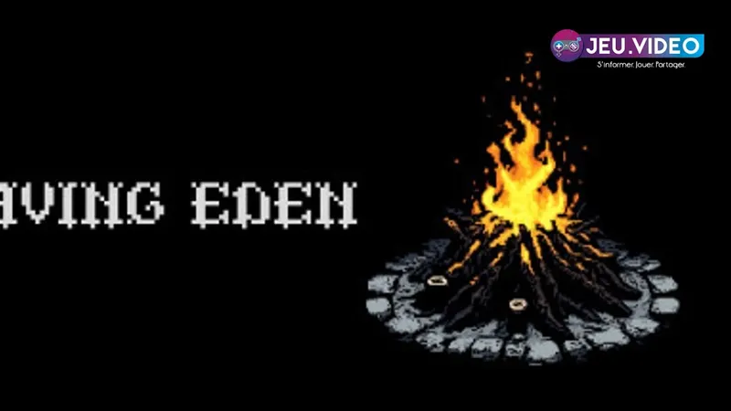 Bannière officielle Minecraft montrant le monde cubique utilisé pour un guide d’enchantements en survie