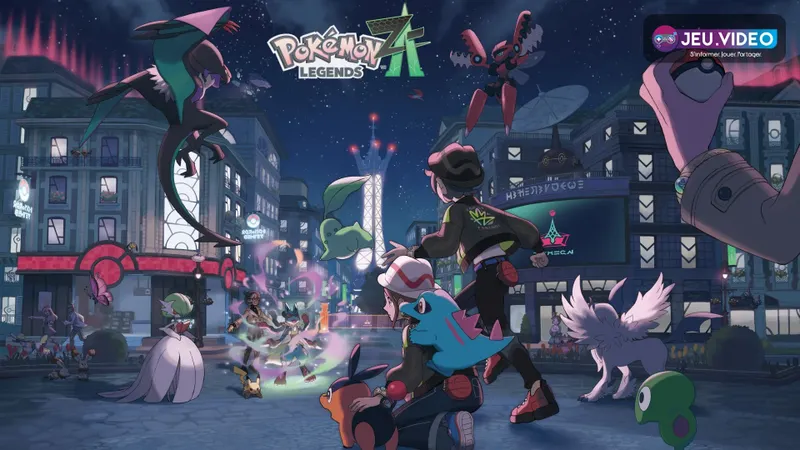 Pokémon Legends Z-A saison 10 et combats classés avec Mega Stones