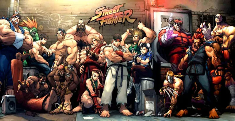 Street Fighter V sur PS4