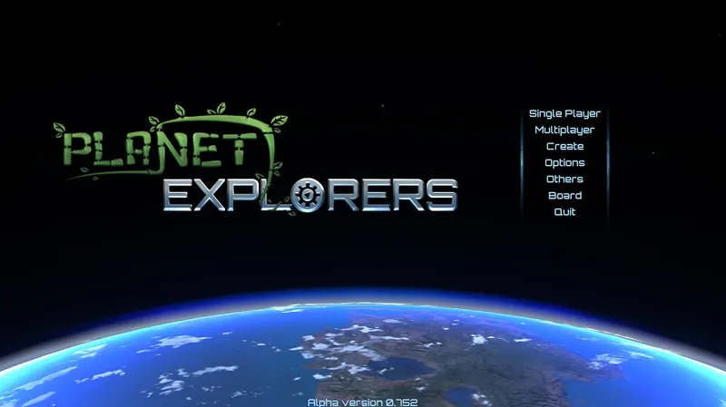 ecran titre planets explorers