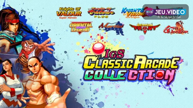 IGS Classic Arcade Collection, visuel officiel de la compilation arcade sur PC
