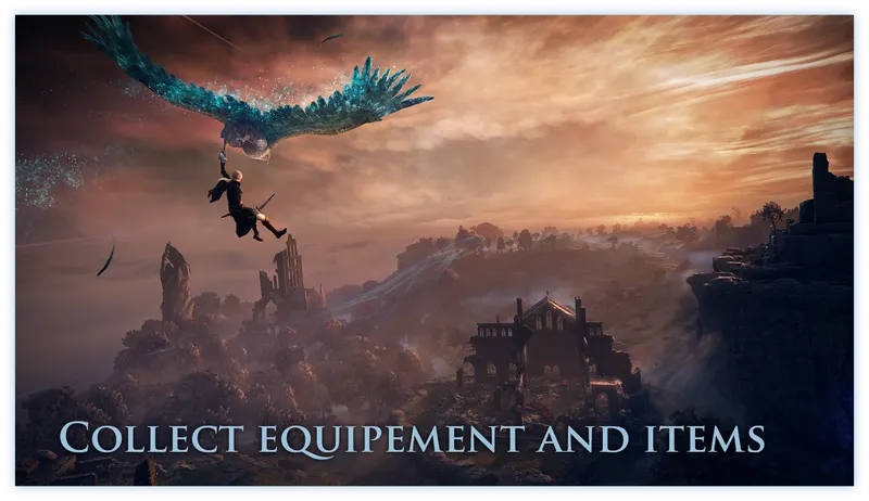 Groupe de Nightfarers dans Elden Ring Nightreign en train de récupérer des objets pour construire un build sûr avant le Nightlord