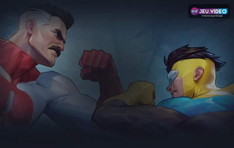 Invincible VS test combat 3v3 avec attaques spectaculaires