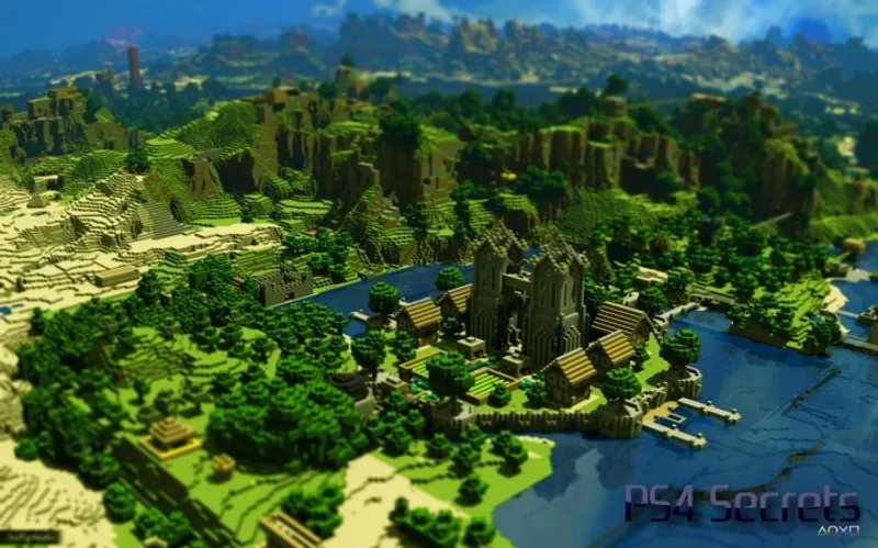 Minecraft va poser ses block sur PS4 et PS Vita
