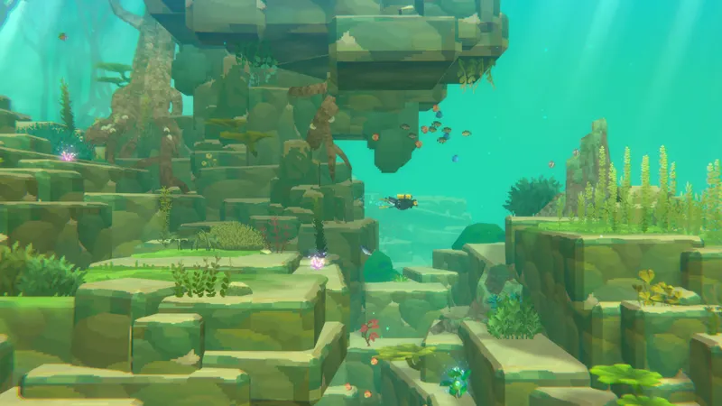 Le lac d eau douce dans DAVE THE DIVER In the Jungle