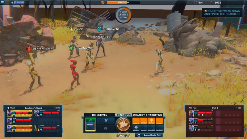 We Are The Caretakers - combat