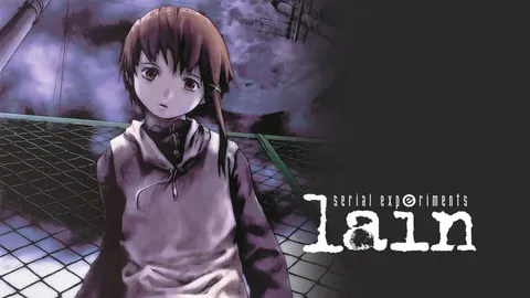 Serial Experiments Lain visuel montrant Lain Iwakura dans la nouvelle illustration de Yoshitoshi ABe