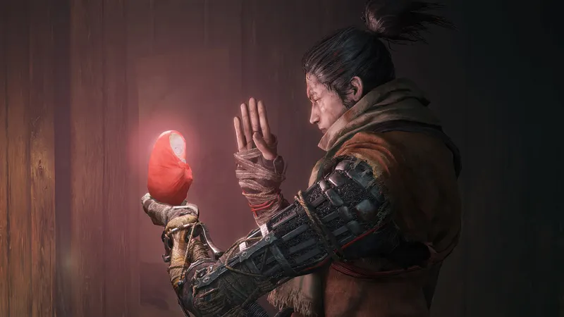 Capture officielle de Sekiro : Shadows Die Twice montrant le contexte de gameplay pour l'étape 5 du guide joueur