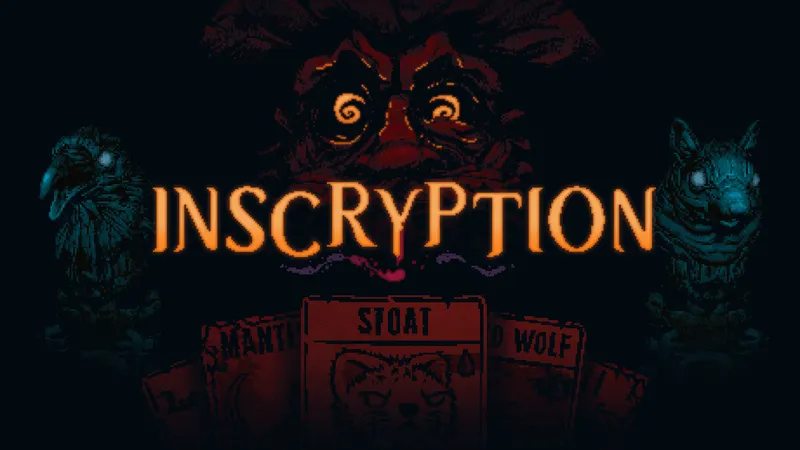 Inscryption : deck-building, stratégie, horreur et humour.