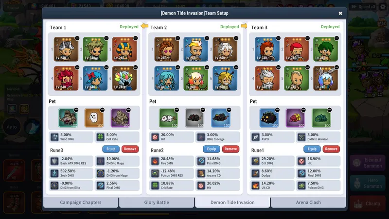 Elemental Master: Heroes Assemble muestra un modo de juego con varios adversarios