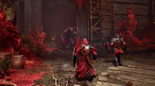 Crimson Moon, scène de gameplay officielle au format paysage