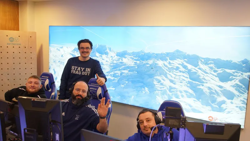 Val Thorens, le partenaire qui fait gagner la Team LDLC OL !
