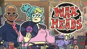 Wax Heads sortie montrant le comptoir de Repeater Records et le logo du jeu