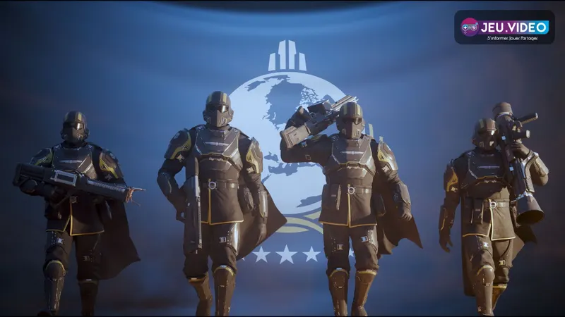 Escouade Helldivers 2 déployée en mission, étape où il faut sécuriser les objectifs avant de rentrer avec les Samples