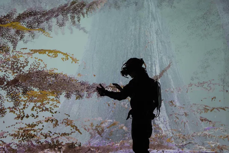 L'expérience We live in An ocean of Air en réalité virtuelle