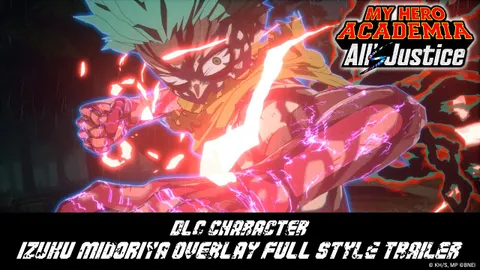MY HERO ACADEMIA DLC, visuel de couverture lié à Izuku Midoriya Overlay Full Style