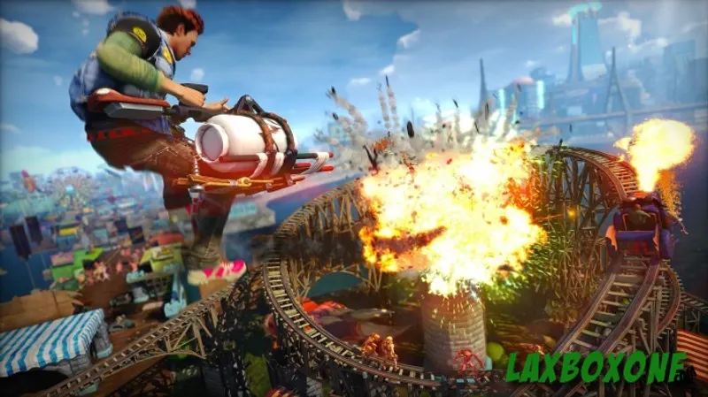Xbox One aux couleurs de Sunset Overdrive