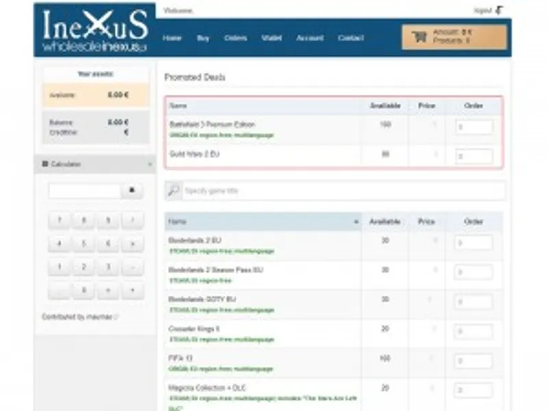 grossiste jeux vidéo