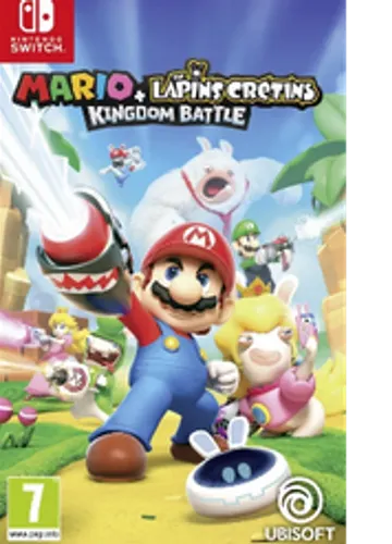 Mario + The Lapins Crétins : Kingdom Battle — jaquette du jeu