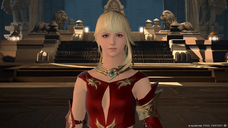 Combat de groupe dans FINAL FANTASY XIV Online contre un ennemi imposant, étape de progression avant les premiers donjons