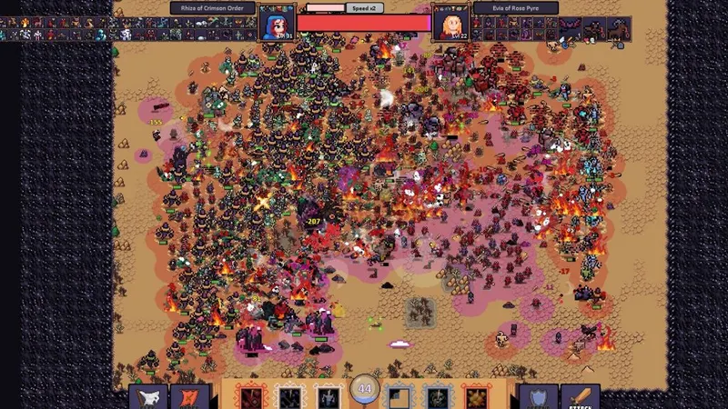 Une bataille dans Hero's Hour