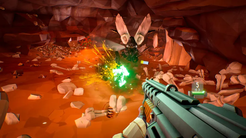 Capture officielle de Deep Rock Galactic montrant le contexte de gameplay pour l'étape 5 du guide joueur