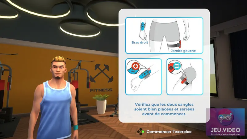 Test Let's Get Fit - Sangles