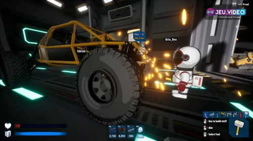 Moon Crashers, visuel officiel du jeu de coopération et d’exploration lunaire