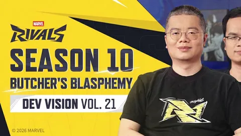 Marvel Rivals saison 10 : visuel de la saison Butcher's Blasphemy
