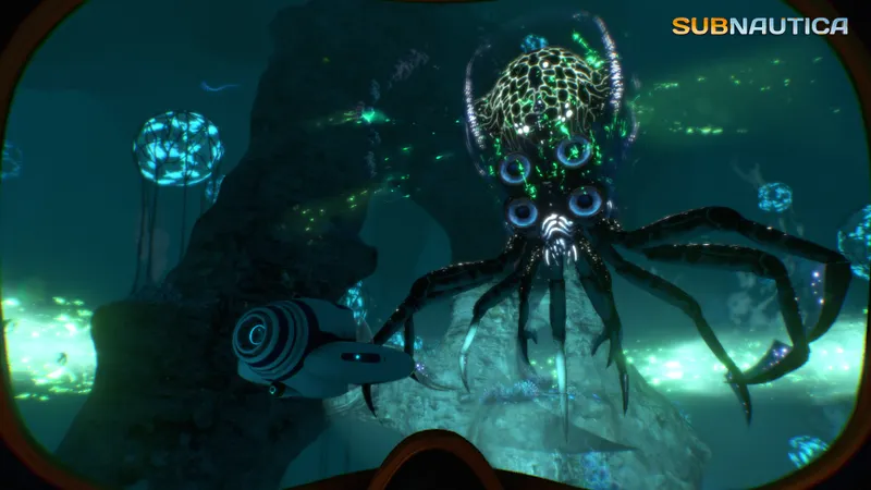 Capture officielle de Subnautica montrant le contexte de gameplay pour l'étape 5 du guide joueur