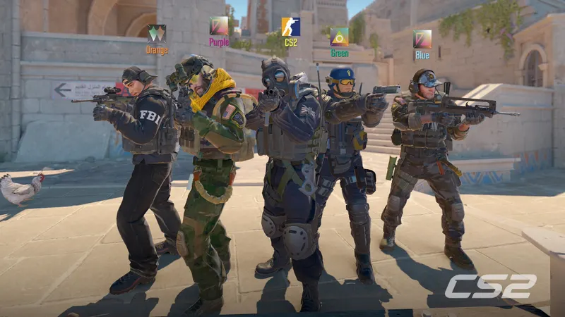 Captura de Counter-Strike 2 retirada da galeria do Steam