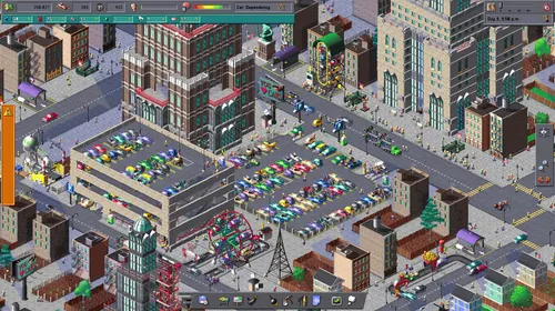 Car Park Capital, capture du jeu accompagnant sa roadmap et la version 1.0.1