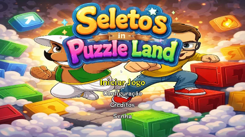 Seleto's in Puzzle Land avis : image officielle de la version Steam
