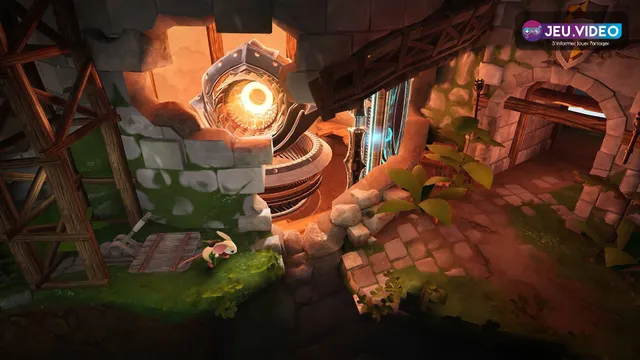 Moss The Forgotten Relic trailer montrant Quill face à une menace dans les ruines