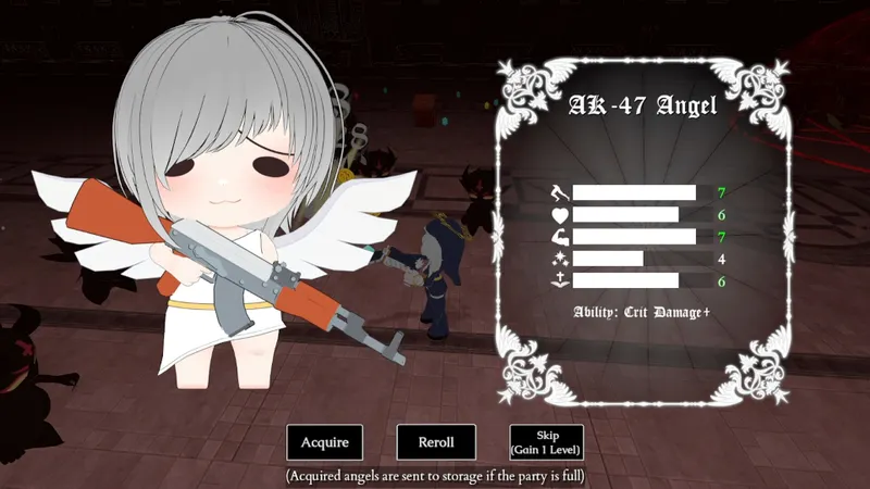 Flock of the Seraphim: escena oficial que muestra su estilo de supervivencia
