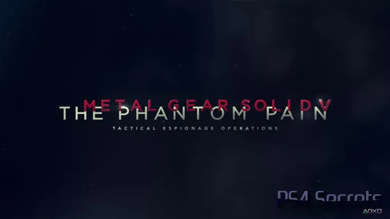 Metal Gear Solid V : The Phantom Pain