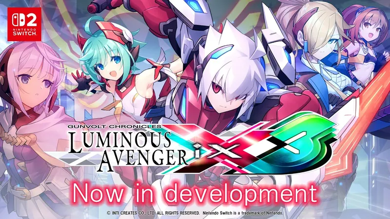 Miniature YouTube officielle du trailer de Gunvolt Chronicles Luminous Avenger iX 3