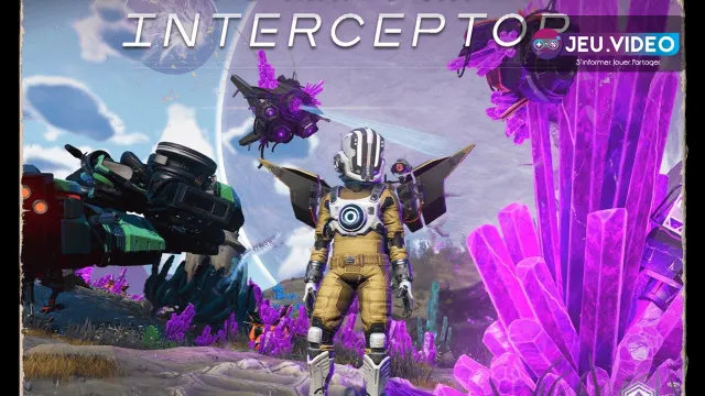 Vaisseau Sentinelle écrasé sur une planète corrompue de No Man’s Sky pour récupérer un Interceptor