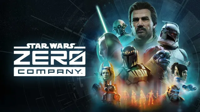 Star Wars Zero Company, Hawks et son escouade dans une scène de la Guerre des Clones