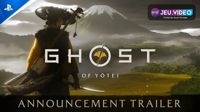 Ghost of Yotei Atsu face à Mount Yōtei dans le trailer officiel