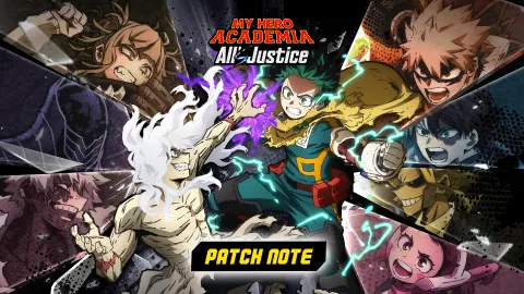 MY HERO ACADEMIA patch : visuel officiel de All’s Justice pour la Ver. 4.00