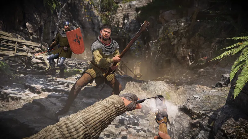Capture officielle de Kingdom Come : Deliverance II montrant le contexte de gameplay pour l'étape 3 du guide joueur